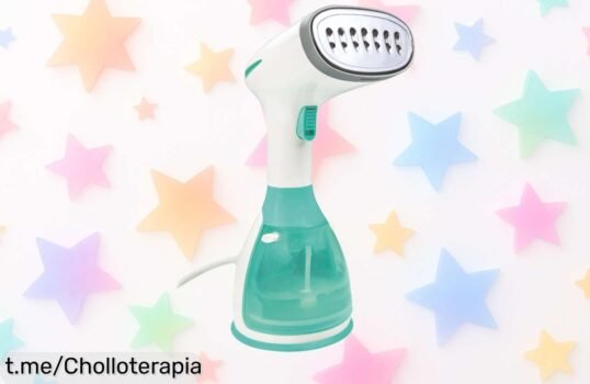 Plancha de vapor vertical Jocca que calienta en solo 45 segundos, ¡ahora a un precio de escándalo! No dejes pasar esta oportunidad y deja tu ropa lista al instante.