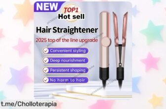 Plancha y secador de pelo 2 en 1 Airstrait, a precio loco que no verás todos los días: ¡transforma tu estilo ya y deslumbra con cada peinado!