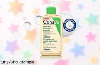 Poderoso limpiador en aceite espumoso CeraVe, dale un chute de hidratación brutal a tu piel seca y con tendencia atópica antes de que se agote esta oferta increíble.