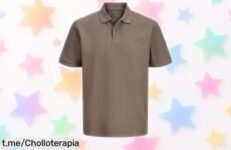 Polo clásico Jack & Jones con botones a un precio de escándalo que no volverás a ver. ¡Aprovecha antes de que se agoten, no te quedes sin el tuyo!