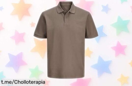 Polo clásico Jack & Jones con botones a un precio de escándalo que no volverás a ver. ¡Aprovecha antes de que se agoten, no te quedes sin el tuyo!