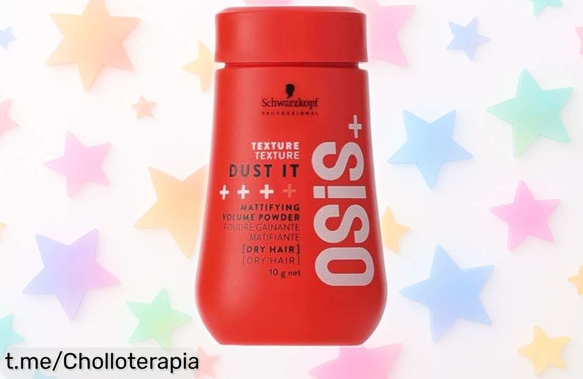 Polvo de volumen para el pelo Osis+ Texture Dust It de Schwarzkopf, un ofertón que te dará cuerpo y textura ¡no dejes pasar esta oportunidad única!