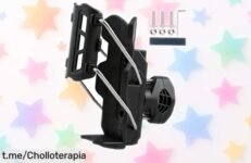 Portabidones para bici que no se mueve ni un milímetro, ¡chollazo en oferta loca antes de que acaben! Mantén tu hidratación y pedalea con confianza.