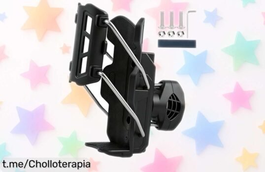 Portabidones para bici que no se mueve ni un milímetro, ¡chollazo en oferta loca antes de que acaben! Mantén tu hidratación y pedalea con confianza.