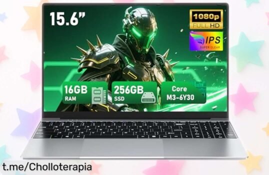 Portátil FUNYET 2026 de 15,6 con potente procesador Core M3 y 16GB de RAM a precio loco: ¡la oportunidad que esperabas para volar sin límites!