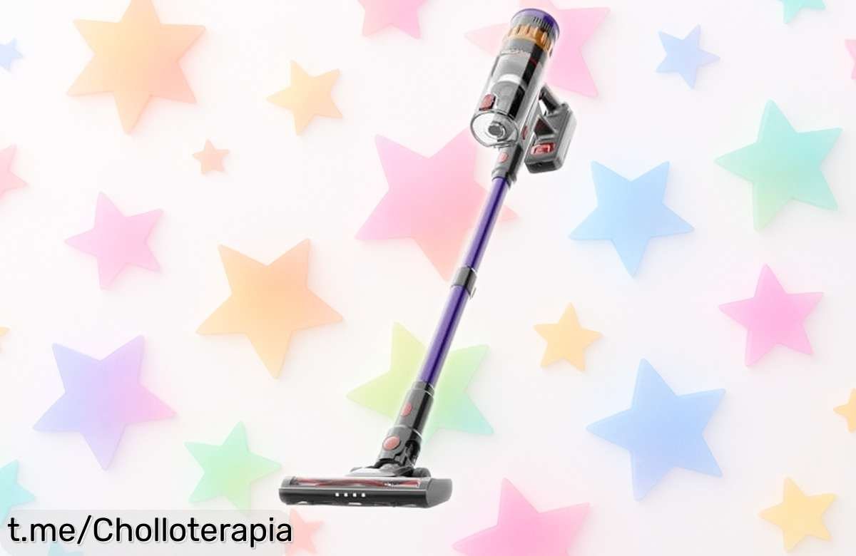 Potente aspirador sin cable LEFANT V1 con pantalla LED y luz para detectar polvo, ¡super chollo que no puedes dejar escapar! Pilla el tuyo antes de que se acaben.