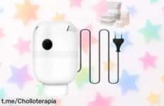 Potente bomba de aire eléctrica 220 V para bolsas al vacío, compacta en segundos y ahora a un precio increíble que no querrás dejar pasar. ¡Hazte ya con la tuya!