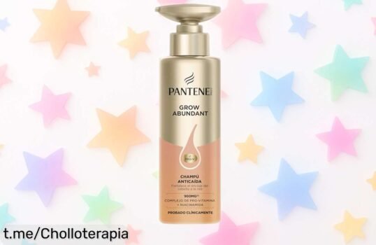 Potente champú Pantene Grow Abundant que fortalece tu cabello desde la raíz y lo hace más largo y denso a un precio ridículo, ¡no dejes pasar esta oportunidad para brillar!
