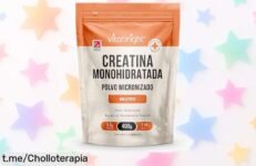 Potente creatina micronizada Vitabright en polvo para potenciar tus entrenos; ¡ofertón irresistible que no puedes dejar pasar ya mismo!