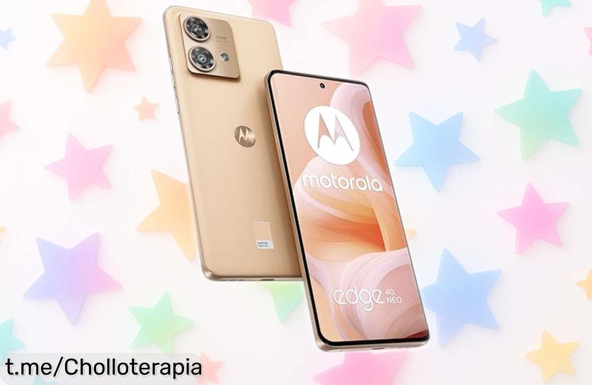 Potente móvil Motorola Edge 40 Neo con pantalla de 144Hz y cámara impresionante a un precio rebajado ¡No te quedes sin el tuyo, están volando!