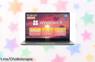 Potente portátil Blackview AceBook 6 con Ryzen 5 y pantalla Full HD a un precio que no cuadra; ¡aprovéchalo antes de que vuele y dale caña a tu día!