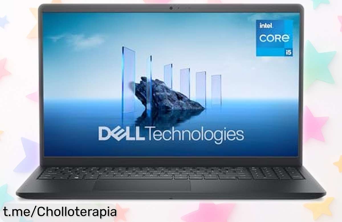 Potente portátil DELL de 15.6” Full HD con Intel i5 y 16GB RAM a un precio de escándalo, las unidades vuelan así que no te quedes sin el tuyo ¡decídete ya!
