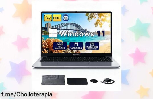 Potente portátil HUIDUN HiBook 6 de 15,6” FullHD con 16 GB de RAM y SSD, ¡un precio de escándalo que no puedes dejar pasar!{ }