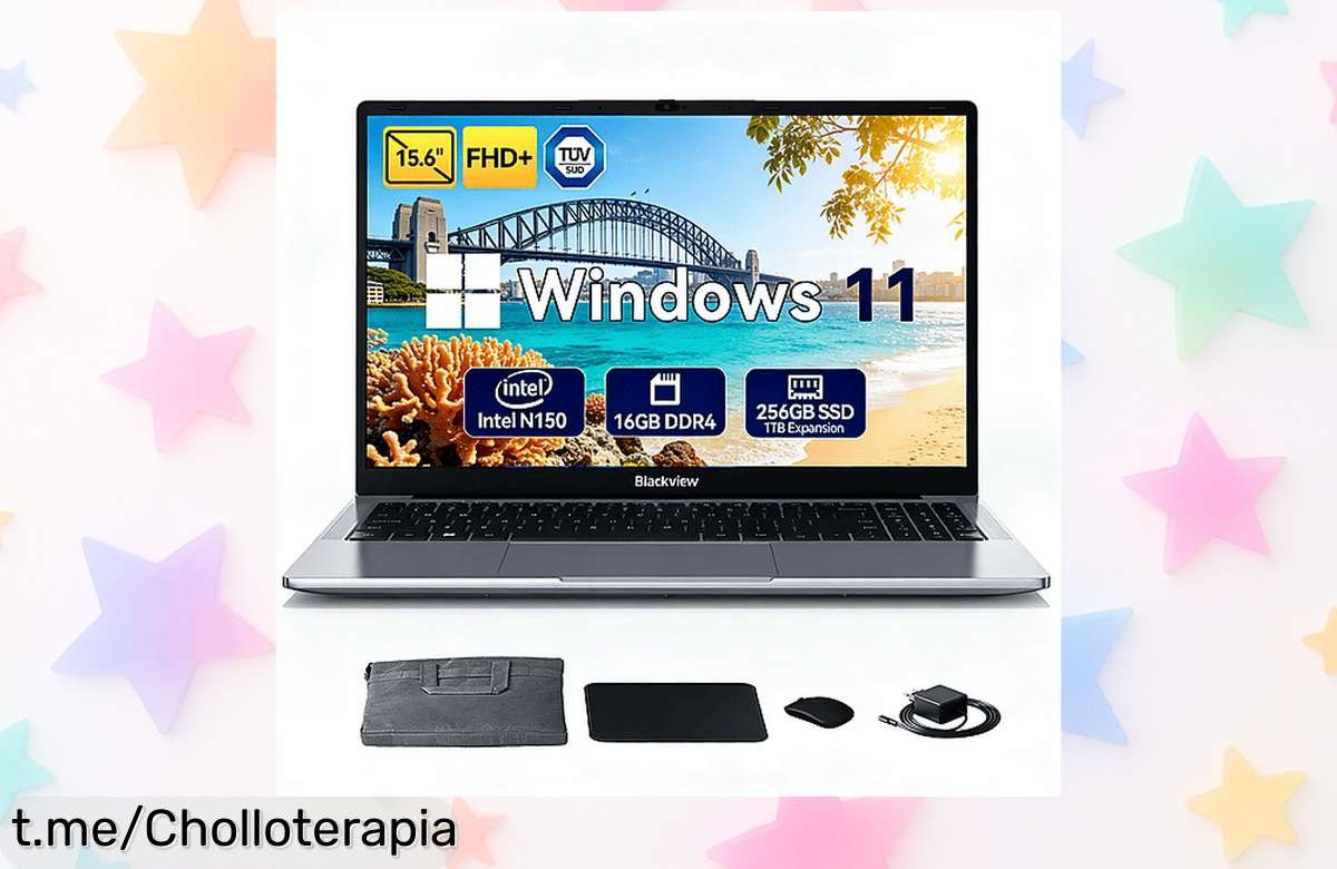 Potente portátil HUIDUN HiBook 6 de 15,6” FullHD con 16 GB de RAM y SSD, ¡un precio de escándalo que no puedes dejar pasar!{ }