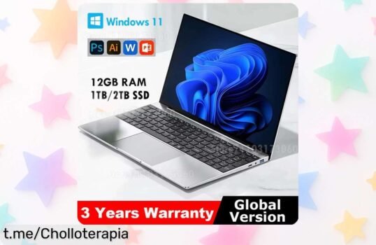 Potente portátil Windows 11 Pro con Intel Atom y doble SSD a un precio de escándalo, ideal para estudiar y jugar sin límites; ¡no te quedes sin el tuyo antes de que volen!