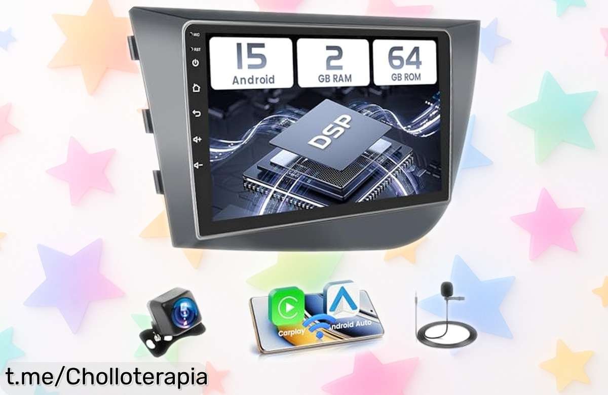Potente radio coche 9” Hikity para Seat Leon MK2 con Android 13 y CarPlay a un precio que no se puede creer, ¡no dejes escapar este ofertón antes de que desaparezca!