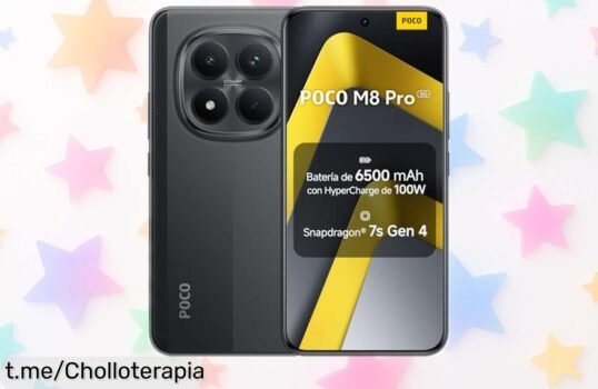 Potente smartphone Xiaomi Poco M8 Pro 5G con pantalla AMOLED y cámara de 50MP, precio increíblemente bajo que vuela en esta oferta: ¡no dejes pasar la oportunidad!
