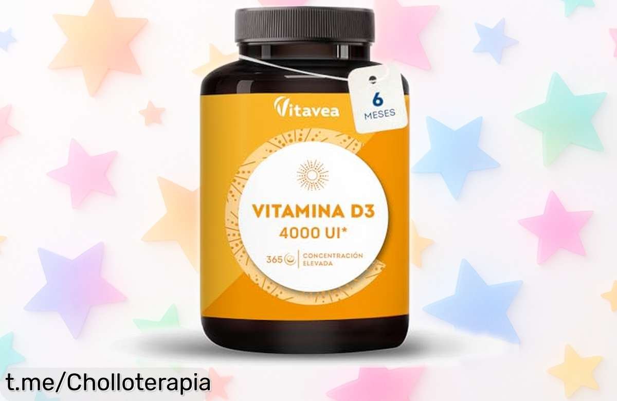 Potente vitamina D3 2000 UI de Vitavea, impresionante ofertón: ¡365 comprimidos para cuidar tus huesos y defensas! Aprovecha antes que se agoten.