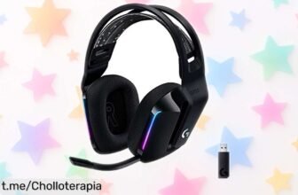 Potente y cómodo auriculares gaming Logitech G G733: súbete al tren del chollo que vuela con sonido envolvente, ¡disfruta hasta 29h de juego sin interrupciones!