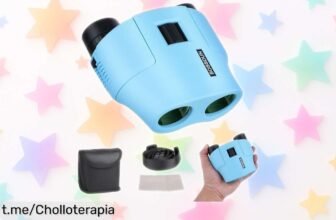 Prismáticos profesionales BL0070Blue que revelan cada detalle de la naturaleza, ¡ahora a un precio rebajado impresionante, no te los puedes perder!