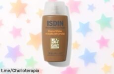 Protector solar unificador ISDIN Fusion Water MAGIC Bronze SPF 50 a precio de ganga, ¡hazte con el tuyo antes de que vuelen las unidades y brilla sin preocupaciones!