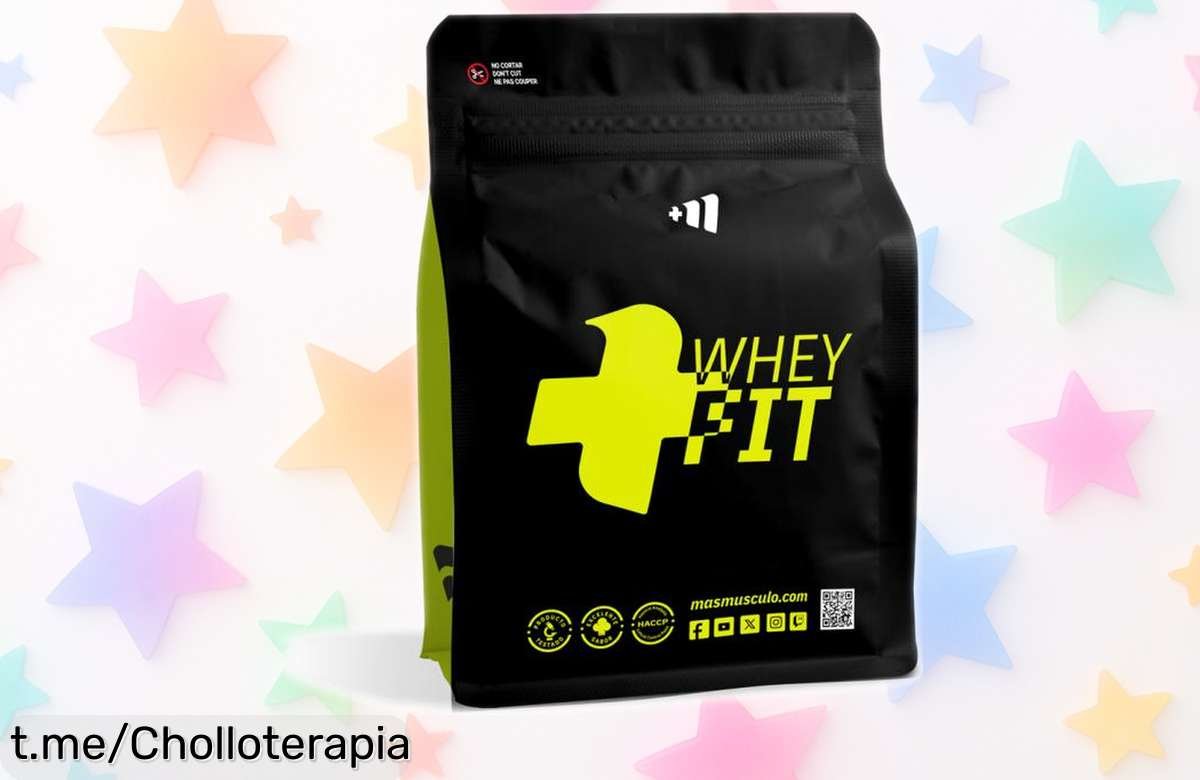 Proteína whey de 2kg MASmusculo Fit Line a precio loco, con bajada extraordinaria que no se repite. ¡Aprovecha y potencia tus resultados antes que se acabe!