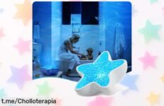 Proyector LED de cielo estrellado con efecto aurora para noches mágicas, precio de ganga que no verás dos veces; crea momentos inolvidables ya mismo.