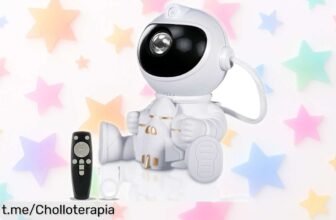 Proyector de cielo estrellado KDISHKRA con 8 nebulosas, ideal para noches mágicas en casa a precio rebajado. ¡No te quedes sin el tuyo antes de que desaparezca!