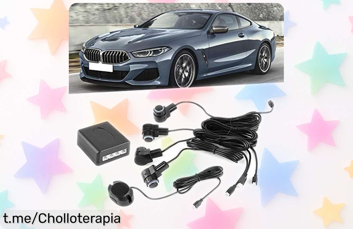 Radar con 4 sensores para marcha atrás que evita golpes y protege a todos al aparcar, bajada de precio brutal, ¡te vas a quedar sin él si no actúas ya!