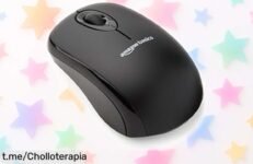 Ratón inalámbrico Amazon Basics, el chollo que estabas esperando para darle caña al ordenador ¡No dejes pasar esta oferta única y siente la potencia en tus manos!