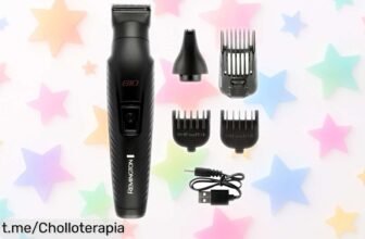 Recortadora 10 en 1 Remington G10 PG2100, ¡kit completísimo con cuchillas afiladas a precio de escándalo! Aprovecha antes que se acabe y cuídese como merece.