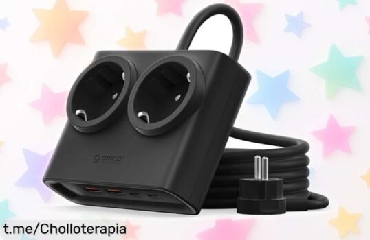 Regleta 6 en 1 ORICO PowerBrick: ¡Cargador súper compacto y rápido con puertos USB a precio chollo que no puedes dejar pasar! Tu energía siempre lista y sin líos.