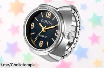 Reloj anillo joyería JewelryWe que cambia de color con la temperatura, ¡ofertón! Un detalle único a precio loco, no te quedes sin el tuyo antes de que desaparezca.