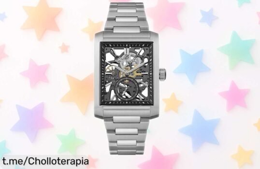 Reloj automático Ingersoll The Spur con esfera esqueleto, un lujo al mejor precio y en oferta: ¡fíjate cómo vuela la oportunidad de lucirlo!