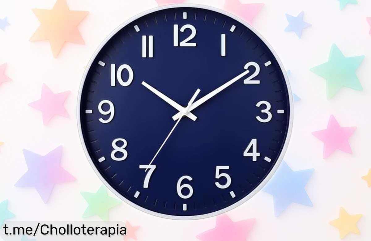 Reloj de pared silencioso HZDHCLH, diseño moderno y preciso a precio tirado: dale un toque genial a tu espacio antes de que se acaben. ¡No lo pienses más!