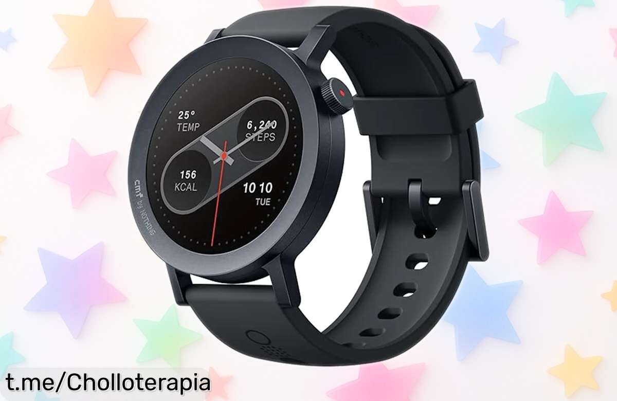 Reloj inteligente CMF Watch Pro 2 con pantalla AMOLED, batería de 11 días y llamadas por Bluetooth a precio de risa: ¡toma el control de tu salud ya mismo!
