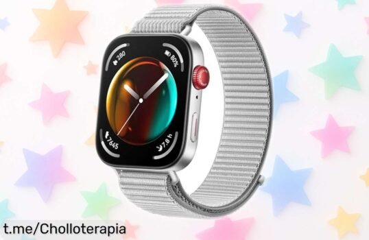 Reloj inteligente Huawei Watch FIT 3 con pantalla AMOLED y hasta 10 días de batería, ¡precio loco que se va volando! Aprovecha esta joyita barata antes de que desaparezca.