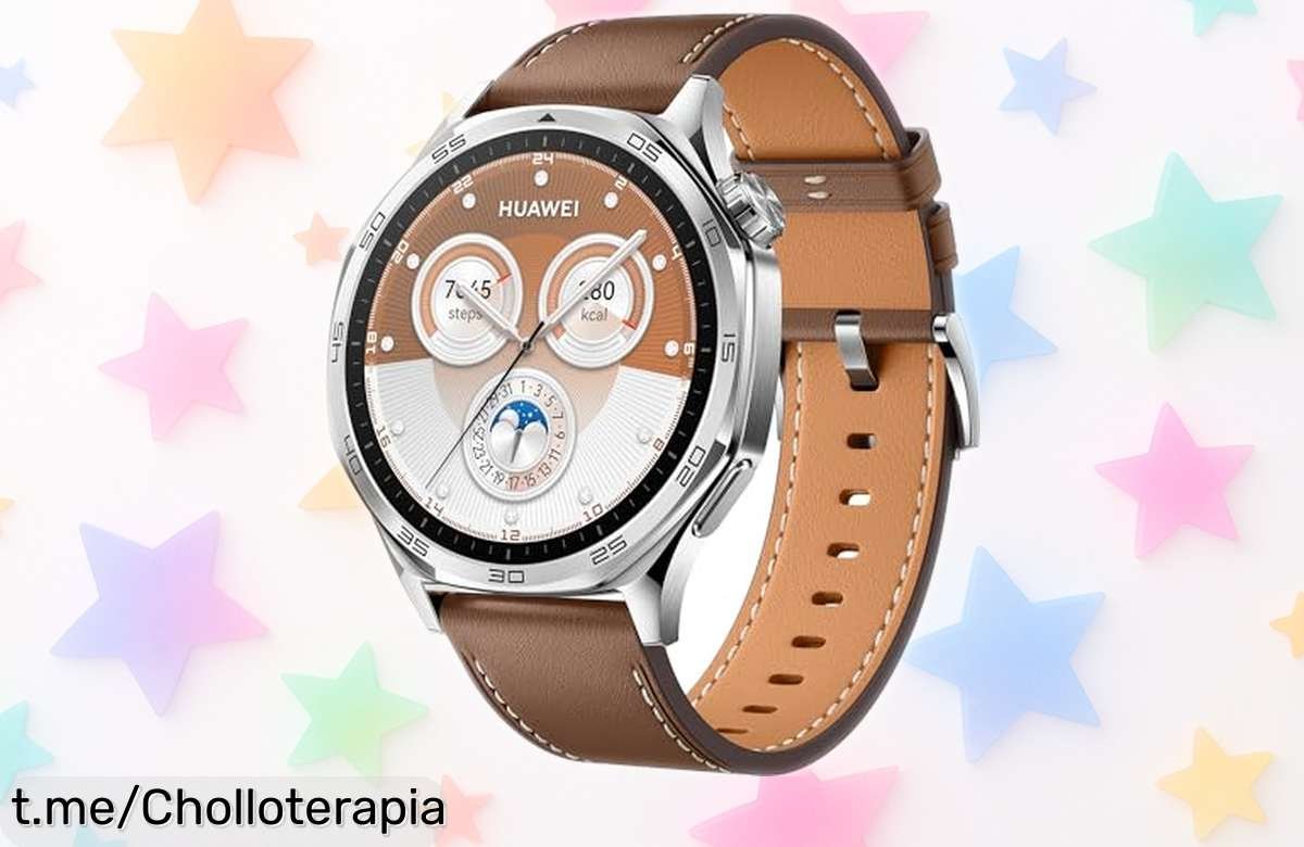 Reloj inteligente Huawei Watch GT 5 para correr y pedalear, caída de precio brutal que no podrás dejar escapar ¡Hazte con él antes de que se agote!