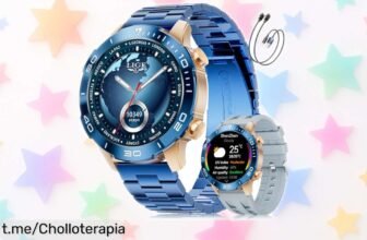 Reloj inteligente LIGE con pantalla AMOLED y control deportivo: ¡ofertón que vuela a este precio! Aprovecha para cuidar tu salud y estilo.