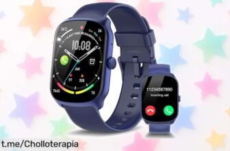 Reloj inteligente STECEi con pantalla curva y llamadas Bluetooth a un precio loco, controla tu salud mientras haces deporte: ¡no dejes pasar esta oportunidad, vuela!