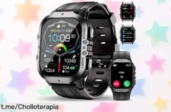 Reloj inteligente deportivo OUKITEL: resistente, con GPS y llamadas Bluetooth a un precio de escándalo que no durará mucho. ¡Date prisa antes de que desaparezca!