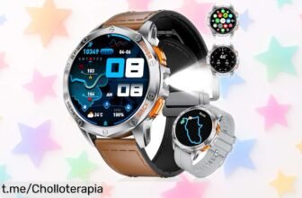 Reloj inteligente resistente estilo militar ESFOE GPS: caída de precio increíble en el mejor aliado para tus aventuras, ¡hazlo tuyo antes de que se agote esta oferta única!