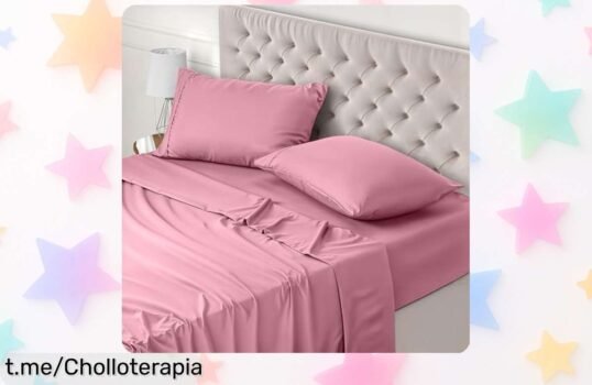 Renueva tu cama con el juego de sábanas Utopia Bedding, microfibra resistente a un precio brutal; ¡aprovecha antes que se agoten!