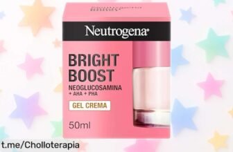 Renueva tu piel con la crema facial antiedad Neutrogena Bright Boost, una oferta que se va volando y deja tu rostro radiante e hidratado. ¡No dejes pasar esta oportunidad!