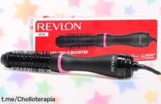 Revitaliza tu cabello con el cepillo secador redondo Revlon OneStep Style Booster, ¡ahora a precio de ganga que no querrás dejar pasar!