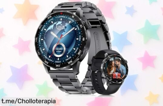 Revoluciona tu día a día con el reloj inteligente LIGE SML21E: duración increíble, funciones asombrosas y ahora al mejor precio del mercado. ¡No dejes pasar esta oferta única!