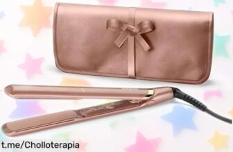 Revolucionaria plancha de pelo BaByliss 2598PE que calienta en solo 15 segundos y transforma tu look al instante, ¡no te la pierdas a un precio increíble antes de que se acabe!