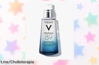 Revolucionario sérum hidratante Vichy Minéral 89 que transforma tu piel cada día a un precio regalado, ¡no dejes pasar esta oportunidad única para brillar!
