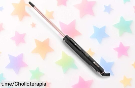 Rizador Babyliss de 10 mm con barril cerámico: transforma tu look rápidamente y sorprende a todos ¡Hazlo ya antes que se agoten!