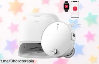 Robot aspirador y fregasuelos Roborock Qrevo Curv 2 Pro con succión mega potente a precio tirado, ¡no dejes que se agote este fantástico chollo para tener tu hogar reluciente!